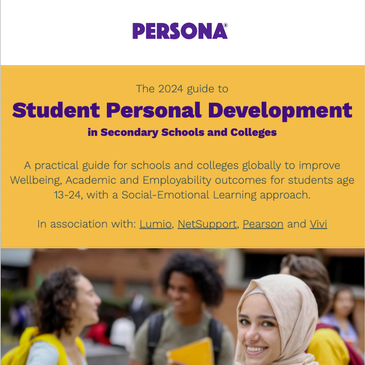 Persona Education white paper –  2024 Guide to Student Personal Development front cover