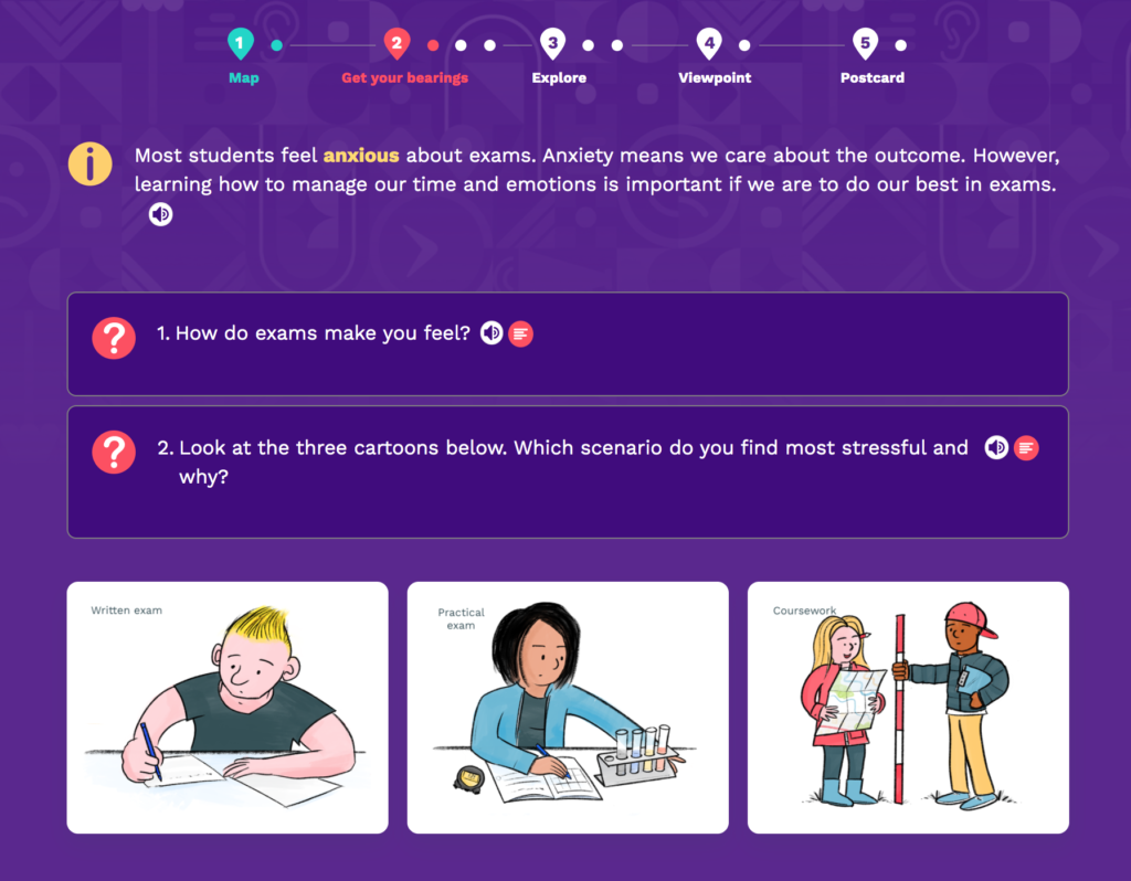 Persona Life Skills - Preparing for Exams, Get Your Bearings