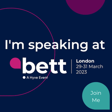 speaking at BETT 2023