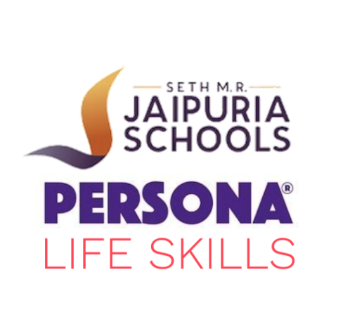 Seth M.R. Jaipuria and Persona Life Skills logos