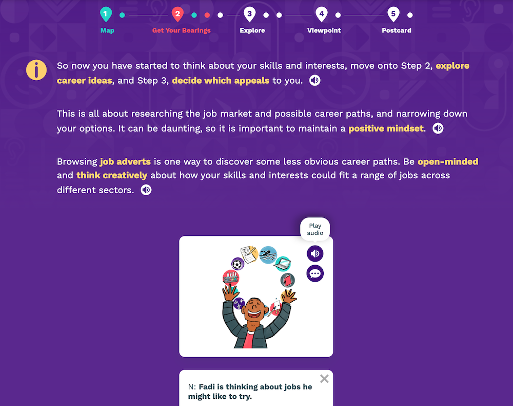 Persona Life Skills - Job Choices Island, Get Your Bearings 2